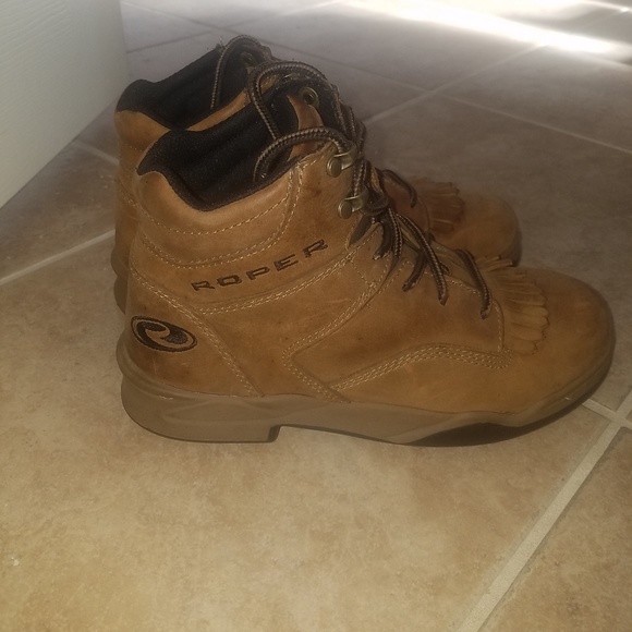 Roper Ladies Horseshoe Kiltie Boots 
